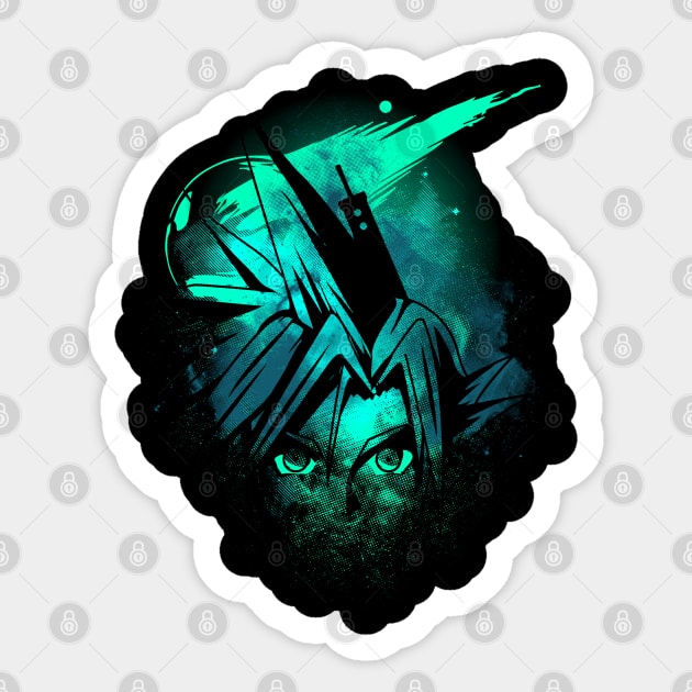 Meteor Sticker by Donnie